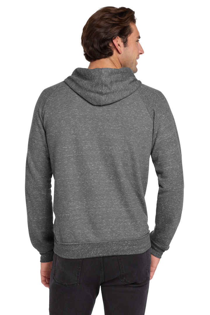 Charcoal Jerzees Snow Heather French Terry Raglan Hoodie 90M