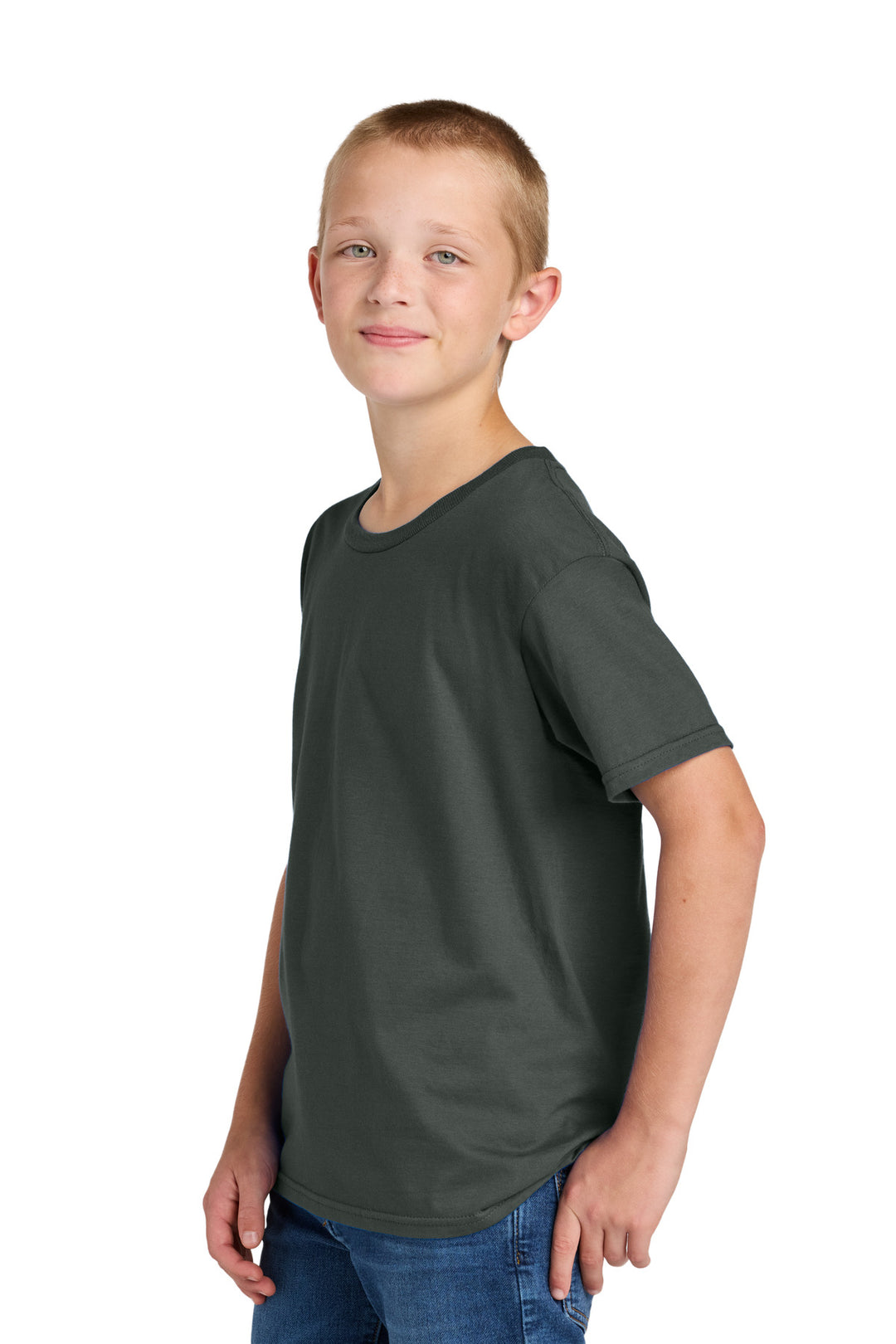 CharGrey Jerzees Classics Youth Cotton T-Shirt 363Y