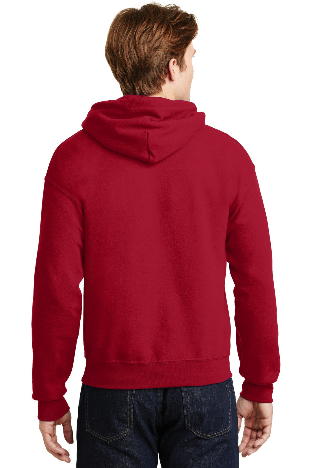 Cherry Red Gildan - Heavy Blend Hooded Sweatshirt. 18500