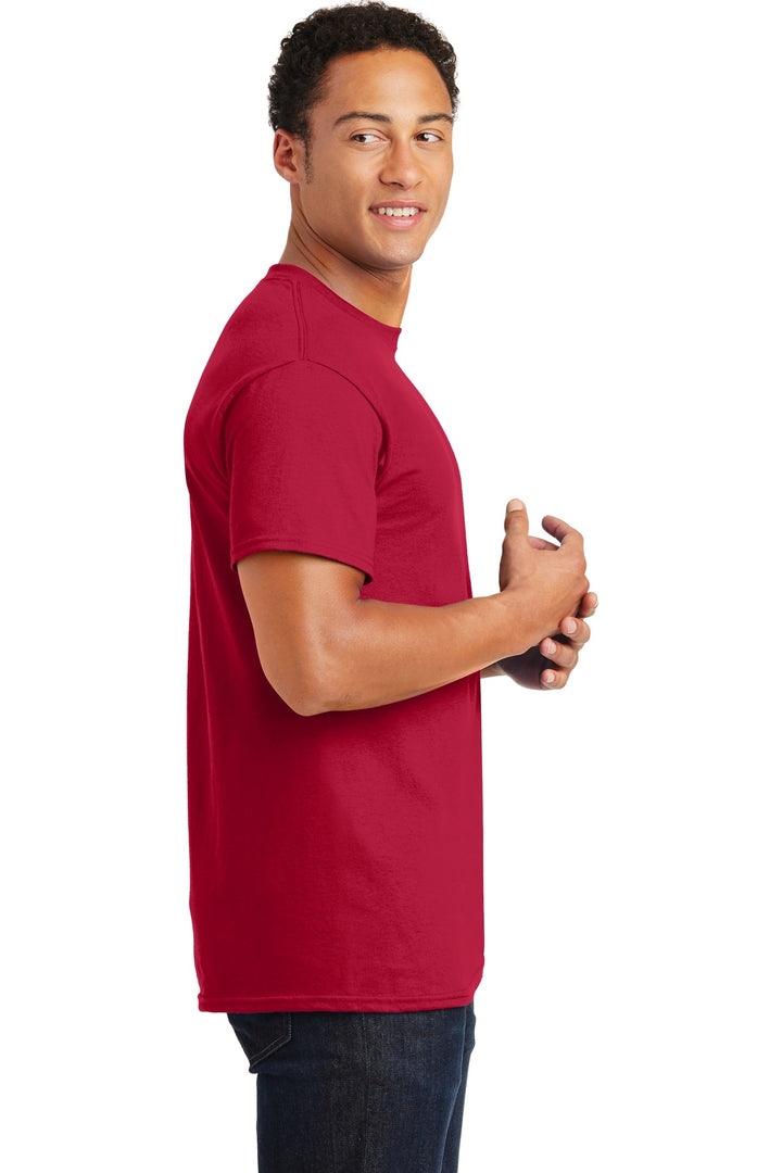 Cherry Red Gildan - Ultra Cotton 100% US Cotton T-Shirt. 2000