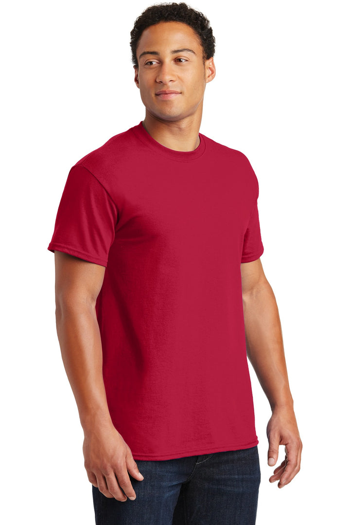 Cherry Red Gildan - Ultra Cotton 100% US Cotton T-Shirt. 2000