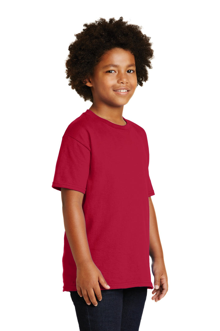 Cherry Red Gildan - Youth Ultra Cotton 100% US Cotton T-Shirt. 2000B