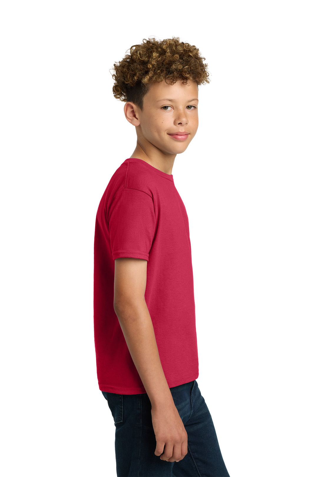 Cherry Red Gildan - Youth Ultra Cotton 100% US Cotton T-Shirt. 2000B