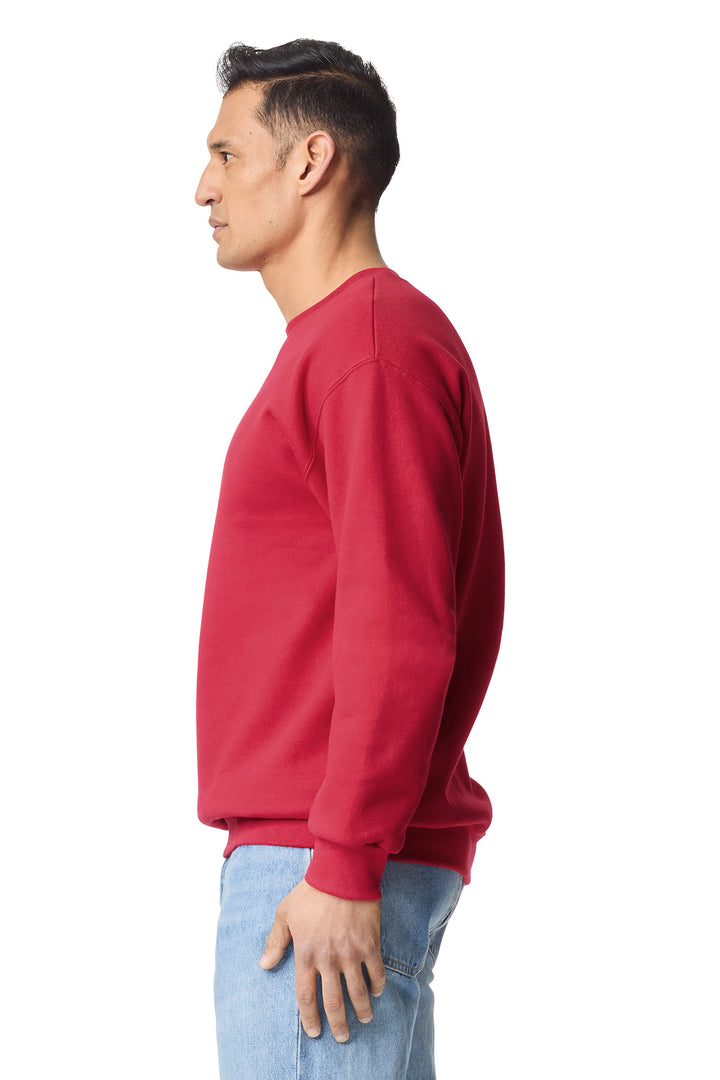 CherryRed Gildan Hammer Maxweight Crewneck Sweatshirt 19000