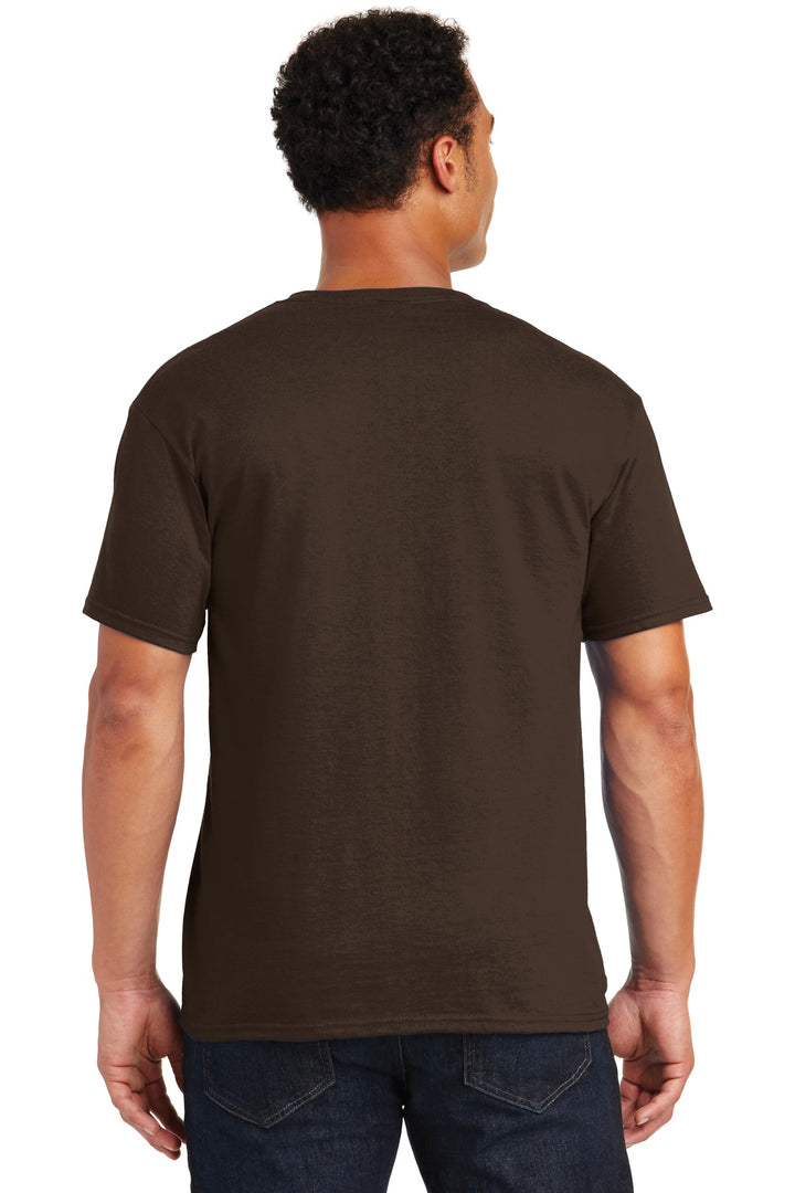 Chocolate Jerzees - Dri-Power 50/50 Cotton/Poly T-Shirt. 29M