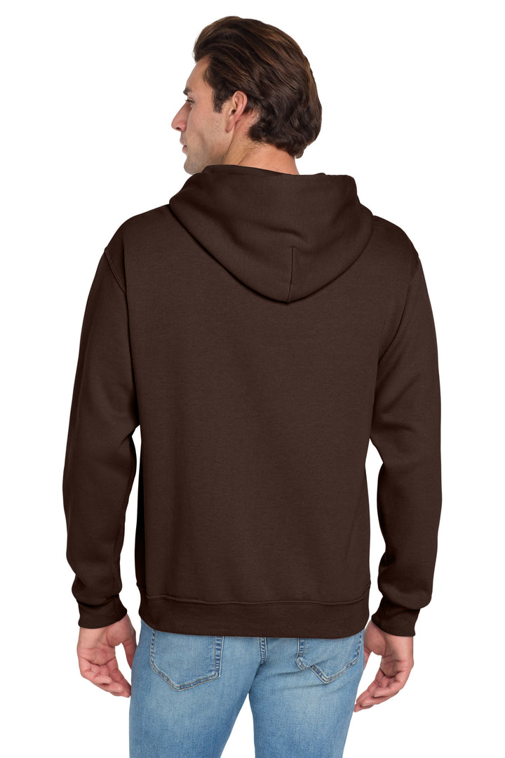 CHOCOLATE Jerzees NuBlend Pullover Hooded Sweatshirt. 996M