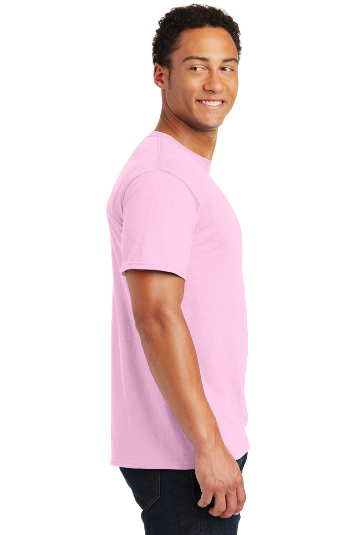 Classic Pink Jerzees - Dri-Power 50/50 Cotton/Poly T-Shirt. 29M