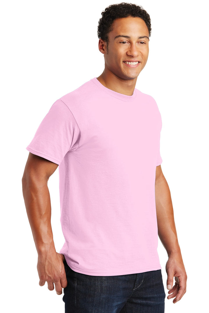 Classic Pink Jerzees - Dri-Power 50/50 Cotton/Poly T-Shirt. 29M