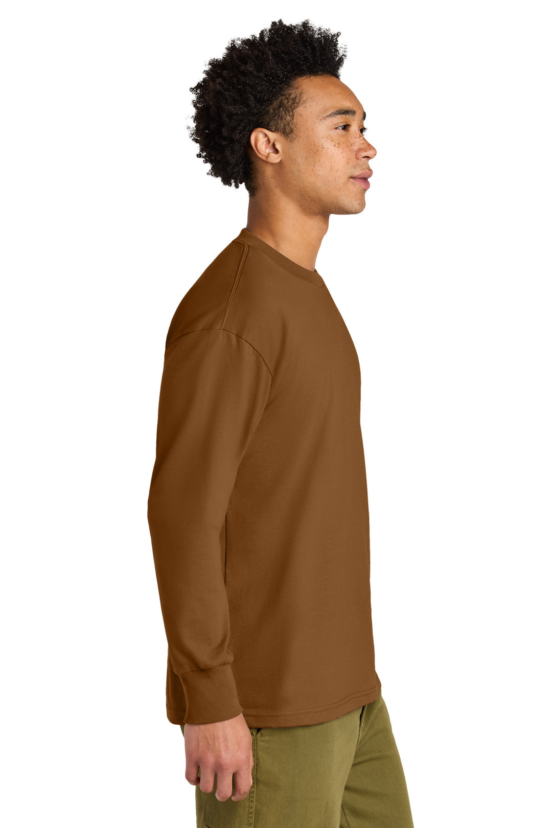 Clay Next Level Apparel Heavyweight Long Sleeve Tee NL7211