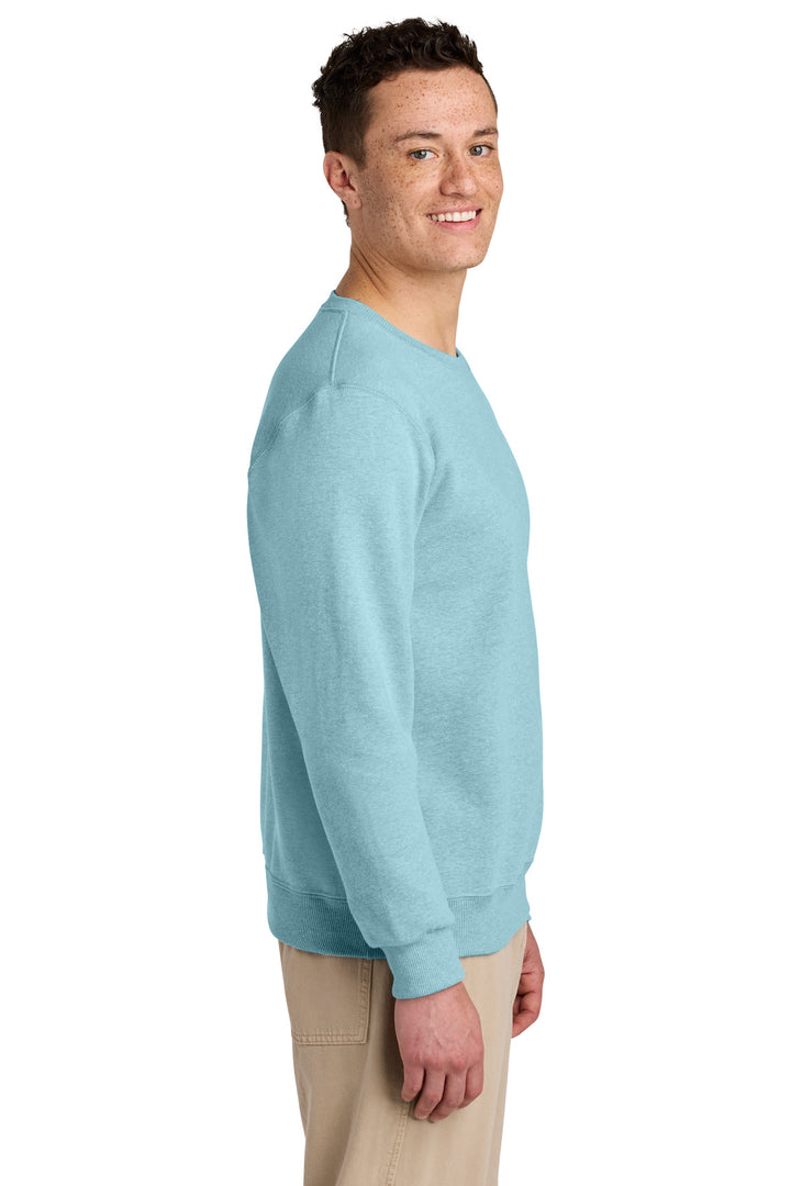 CloudHthr Jerzees Eco Premium Blend Crewneck Sweatshirt 701M