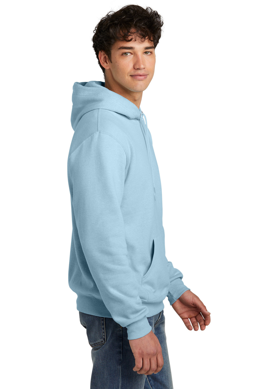 CloudHthr Jerzees Eco Premium Blend Pullover Hooded Sweatshirt 700M