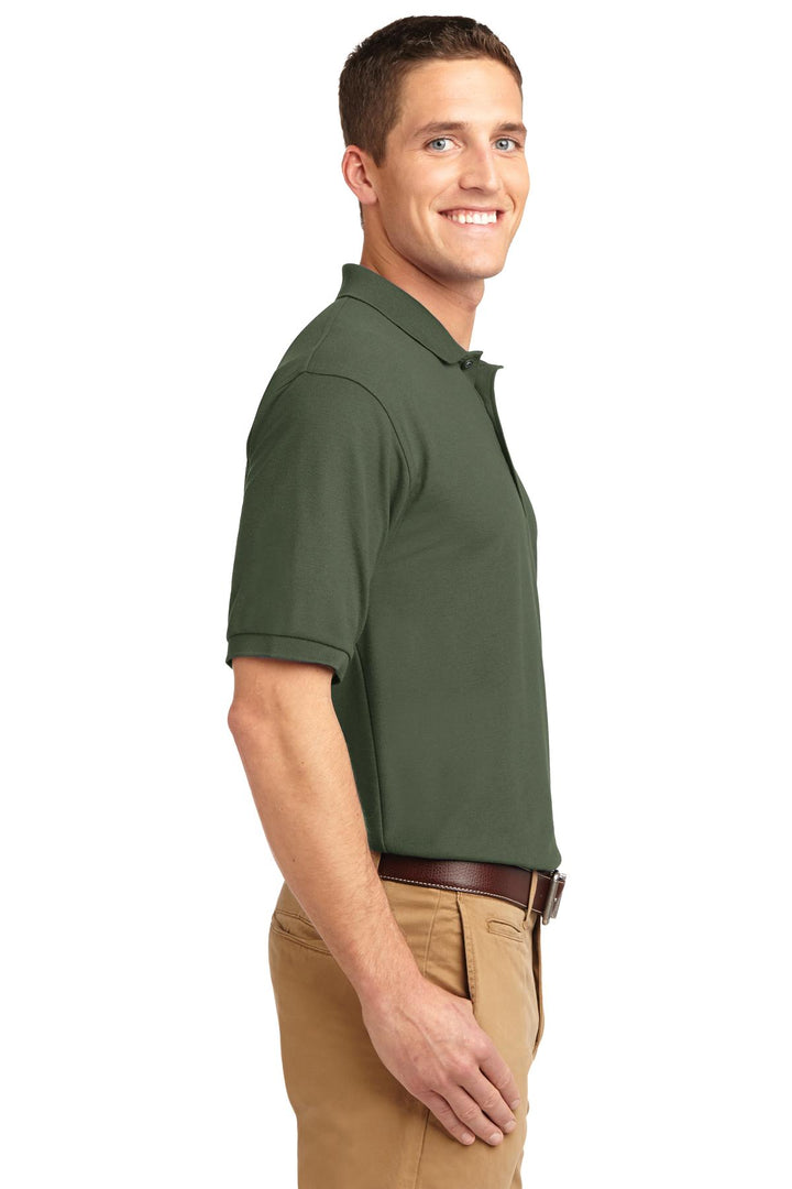 Clover Green Port Authority Silk Touch Polo K500