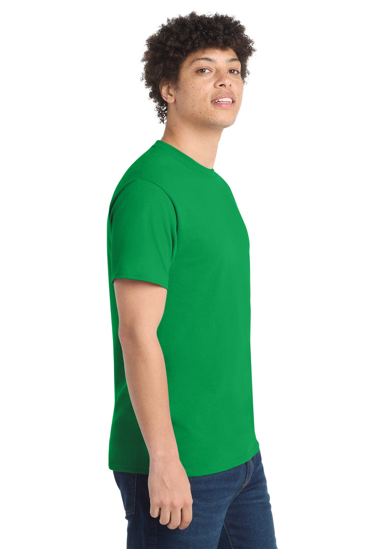 Clover Green Port & Company - Core Cotton Tee. PC54