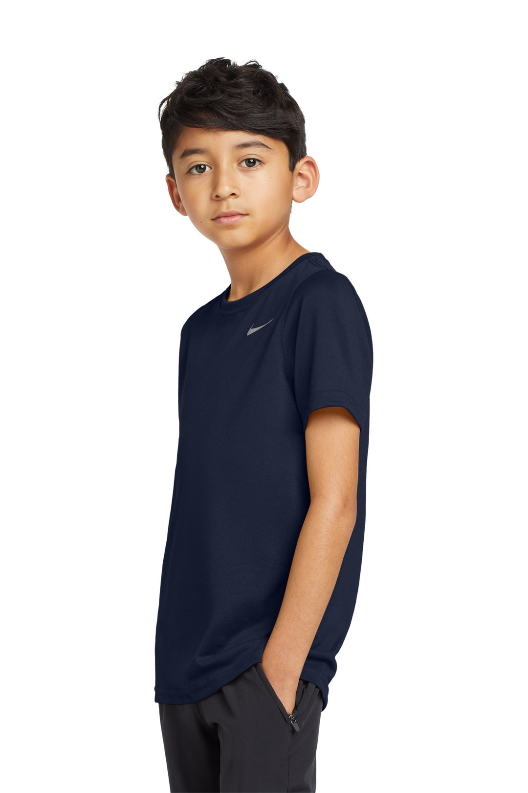 College Navy Nike Youth Legend Tee 840178