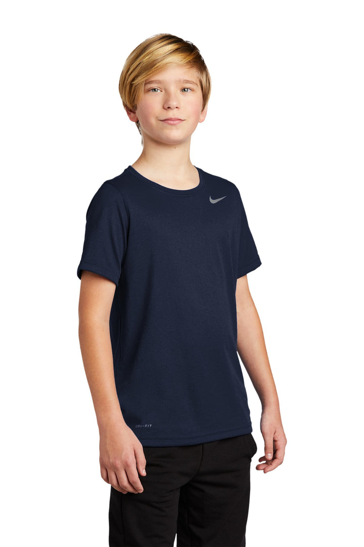 College Navy Nike Youth Legend Tee 840178