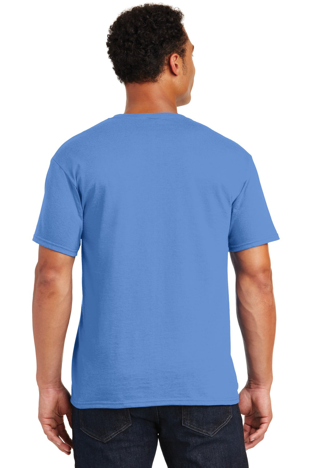 Columbia Blue Jerzees - Dri-Power 50/50 Cotton/Poly T-Shirt. 29M