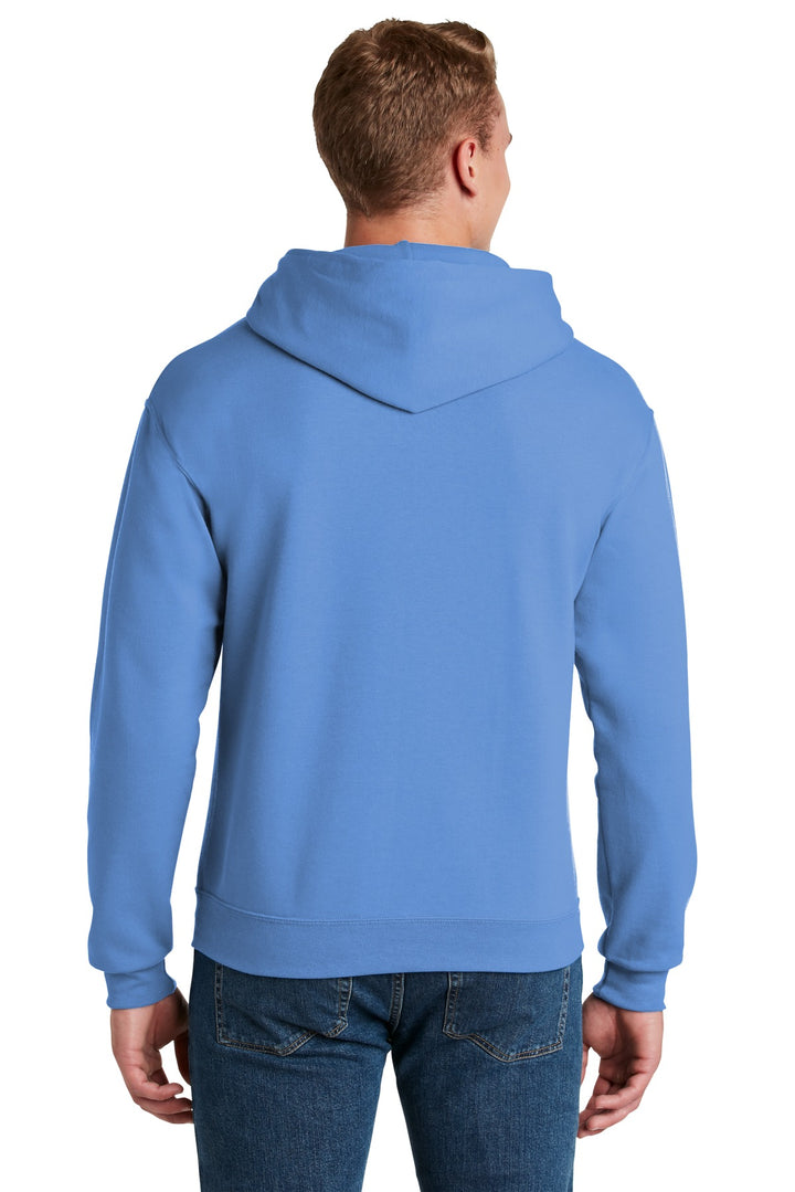 Columbia Blue Jerzees NuBlend Pullover Hooded Sweatshirt. 996M