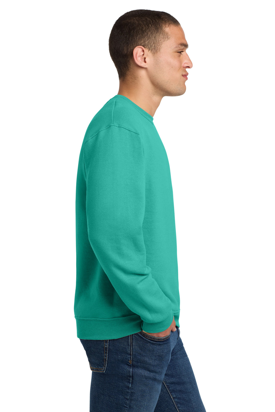 CoolMint Jerzees - NuBlend Crewneck Sweatshirt. 562M