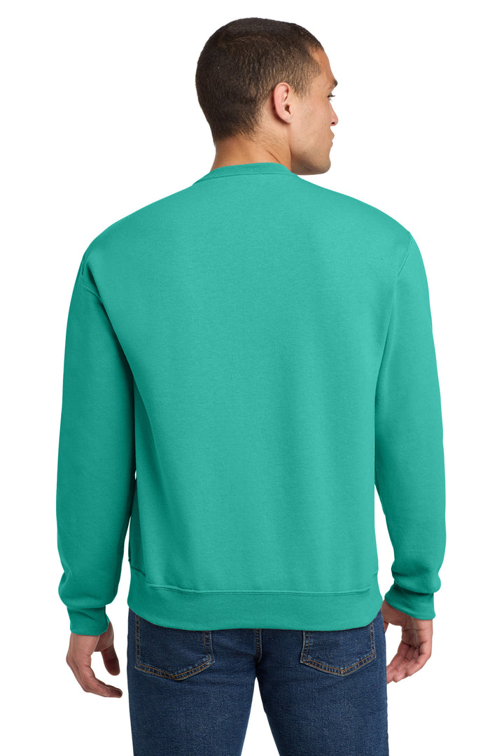 CoolMint Jerzees - NuBlend Crewneck Sweatshirt. 562M