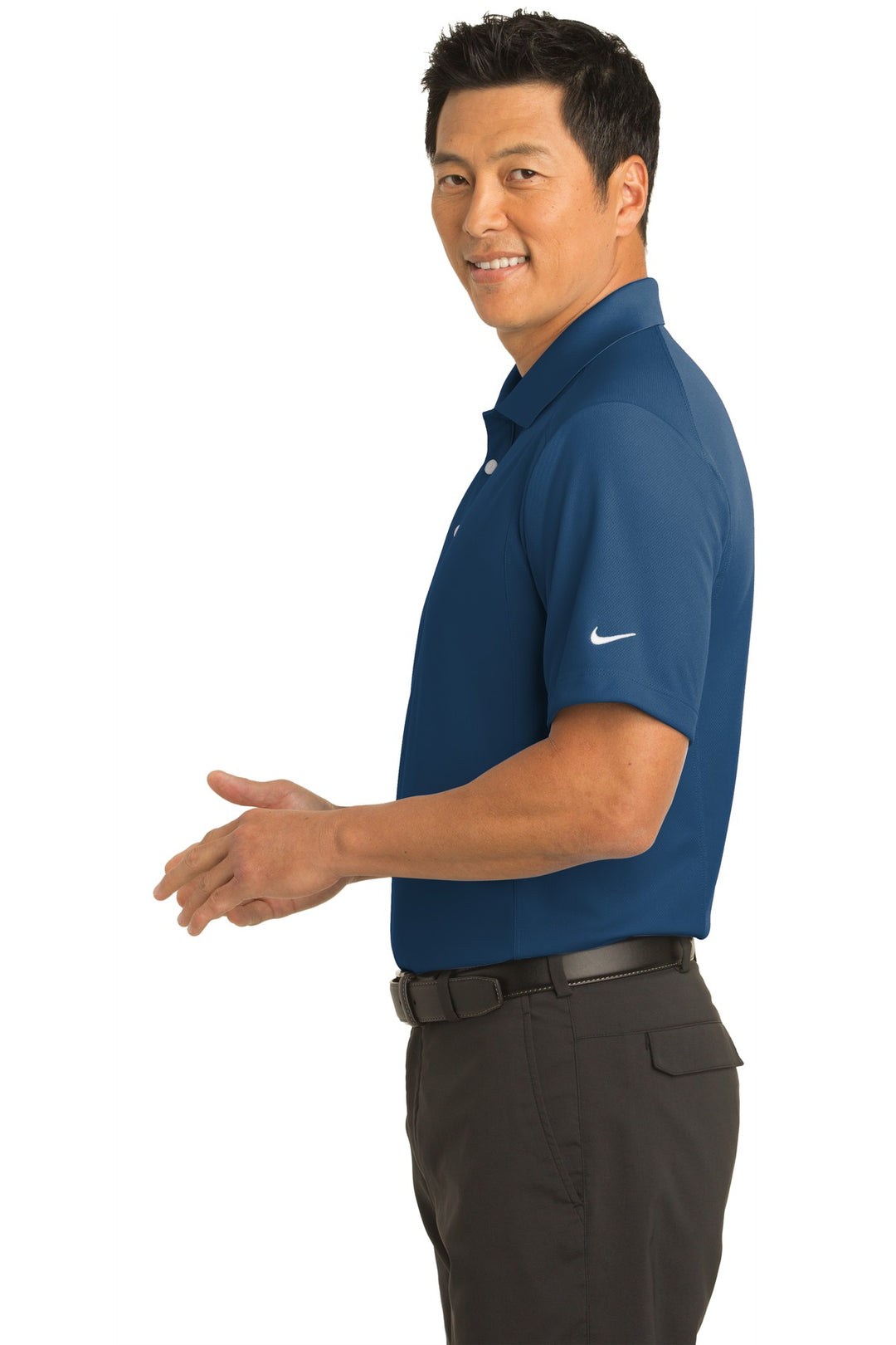 Court Blue Nike Dri-FIT Classic Polo. 267020