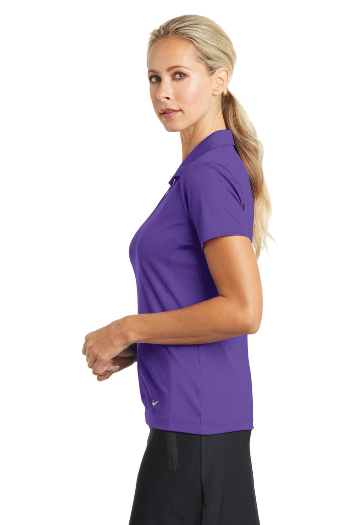 Court Purple Nike Women's Dri-FIT Vertical Mesh Polo. 637165