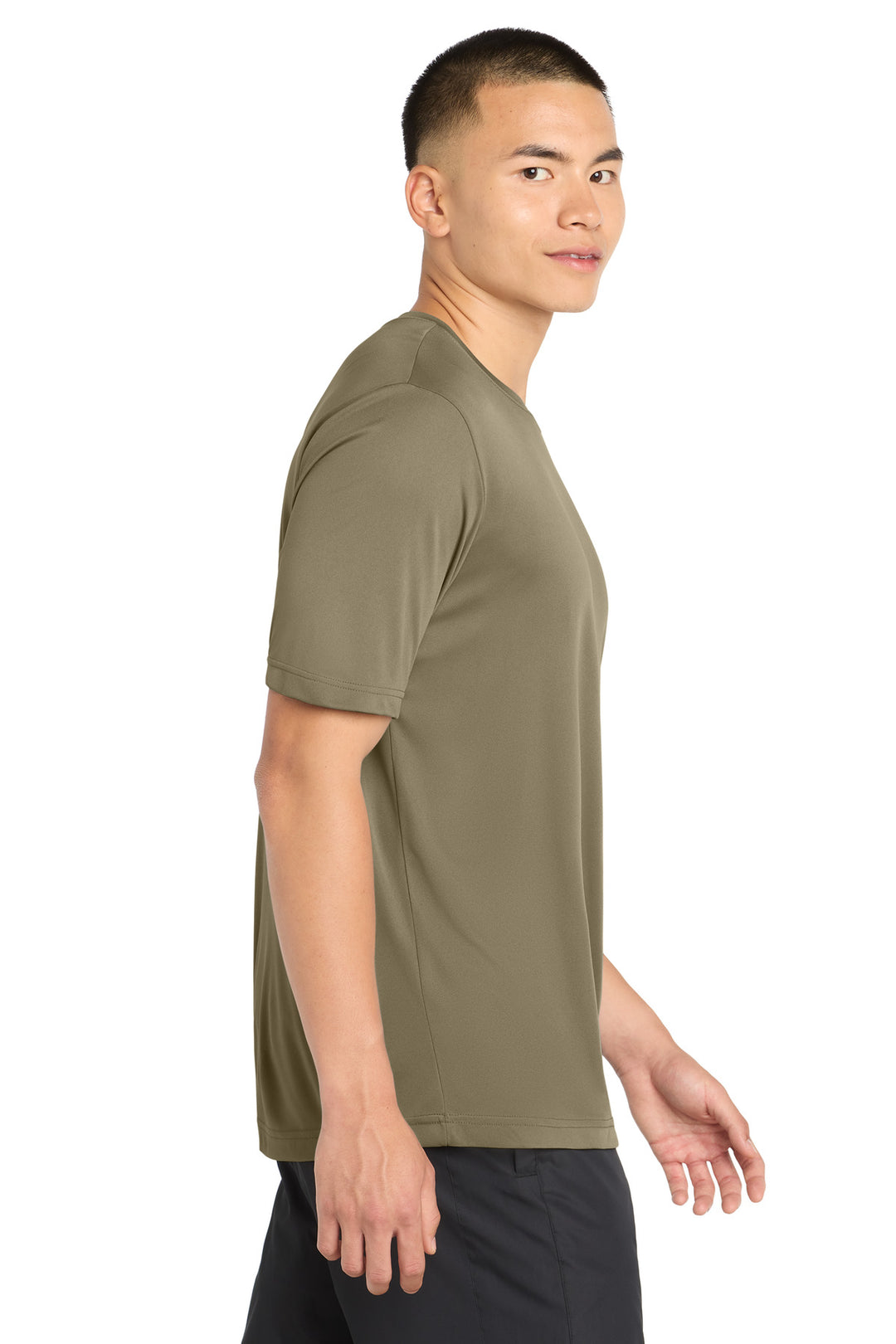 Coyote Brown Sport-Tek PosiCharge Competitor Tee. ST350