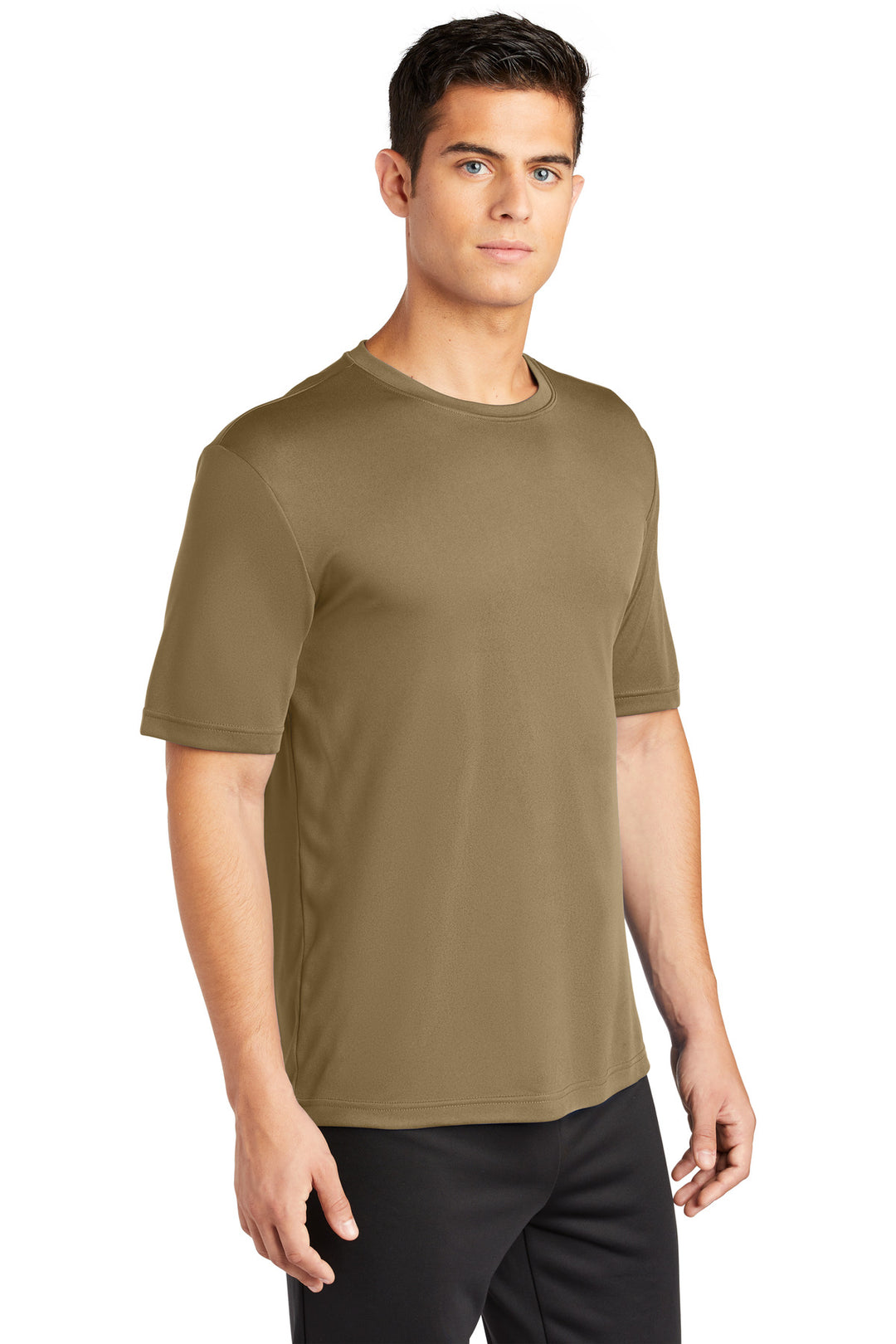 Coyote Brown Sport-Tek PosiCharge Competitor Tee. ST350