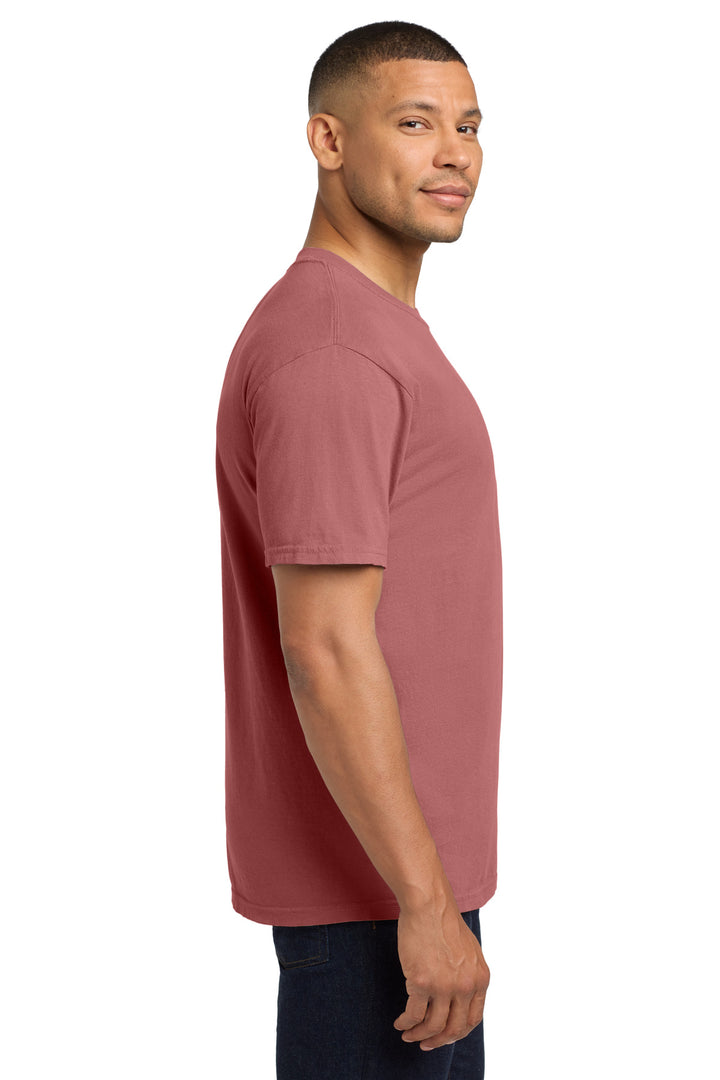 Crimson COMFORT COLORS Heavyweight Ring Spun Pocket Tee. 6030