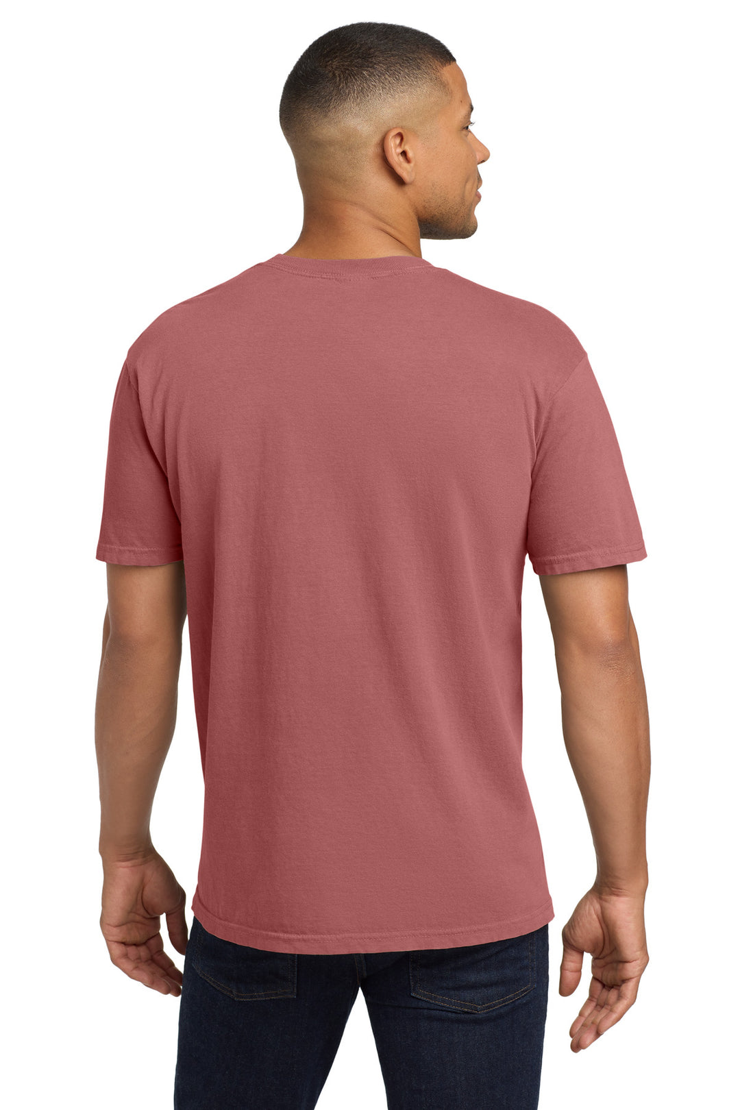 Crimson COMFORT COLORS Heavyweight Ring Spun Pocket Tee. 6030