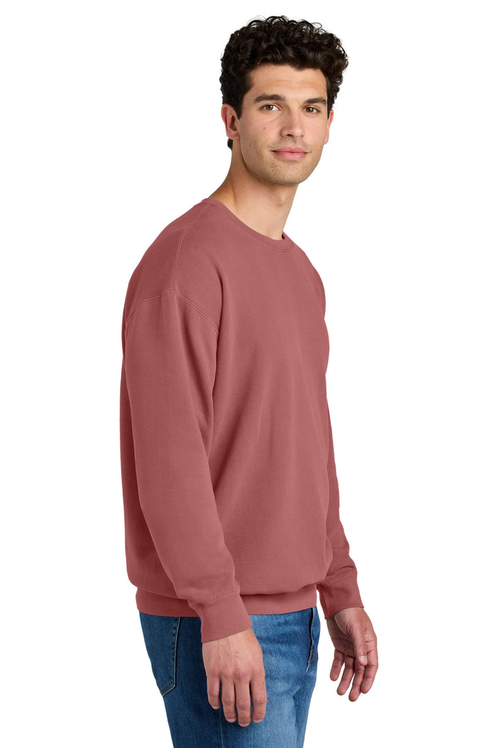 Crimson Comfort Colors Lightweight Crewneck Sweatshirt 1466