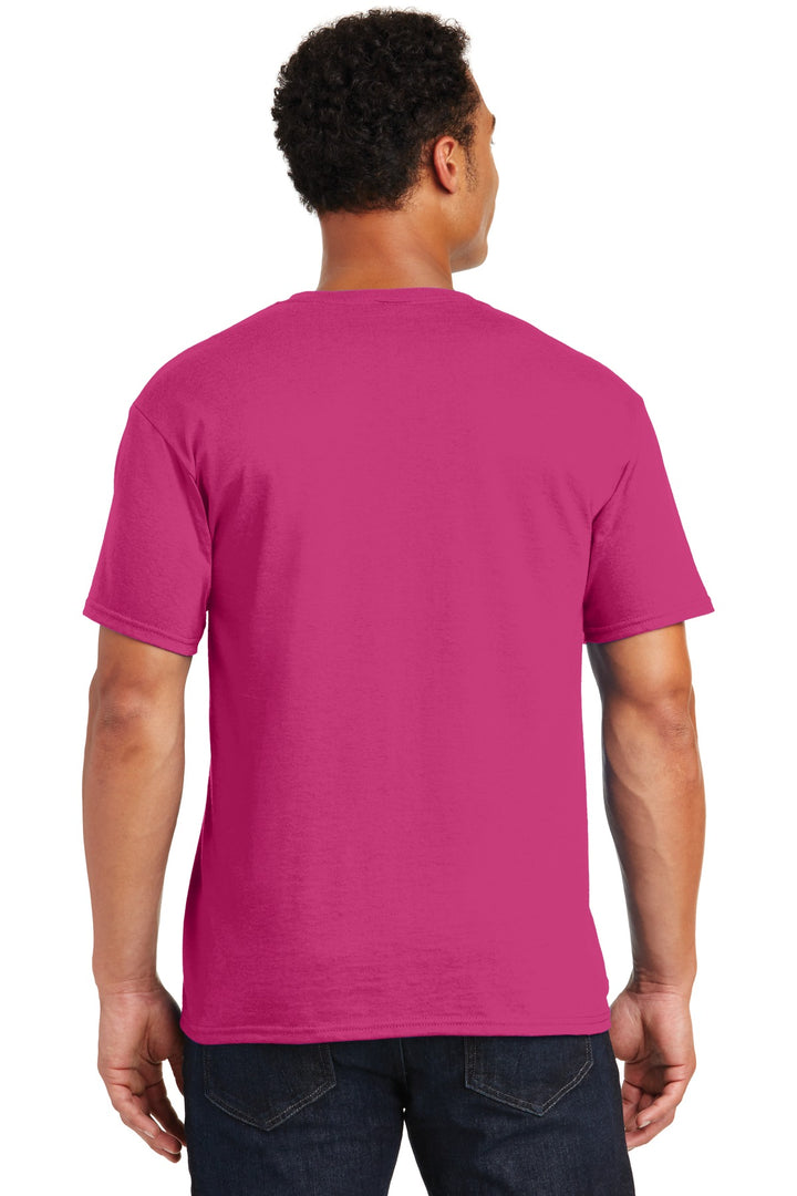 Cyber Pink Jerzees - Dri-Power 50/50 Cotton/Poly T-Shirt. 29M