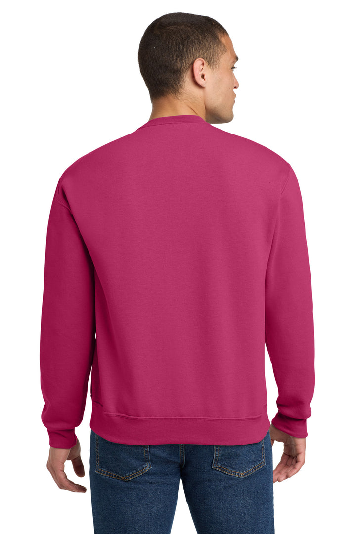 CyberPink Jerzees - NuBlend Crewneck Sweatshirt. 562M