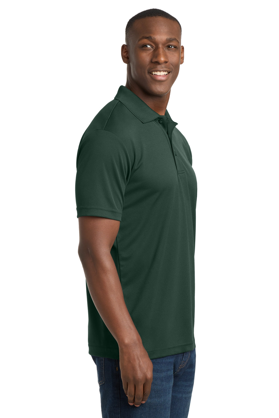 Dark Forest Gn Sport-Tek PosiCharge RacerMesh Polo. ST640