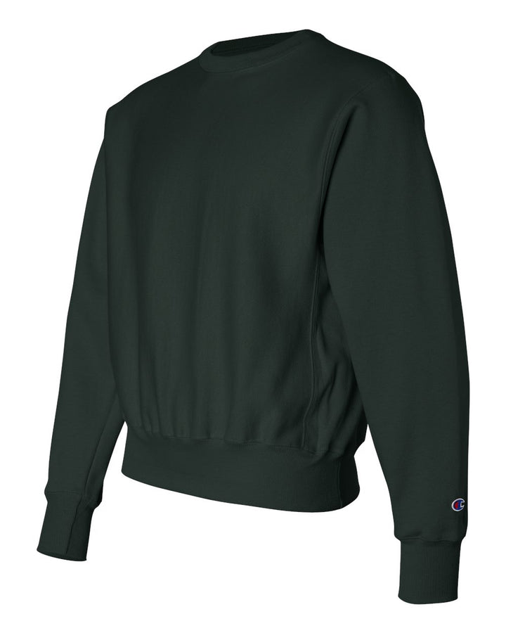 Dark Green Reverse Weave® Crewneck Sweatshirt - S149