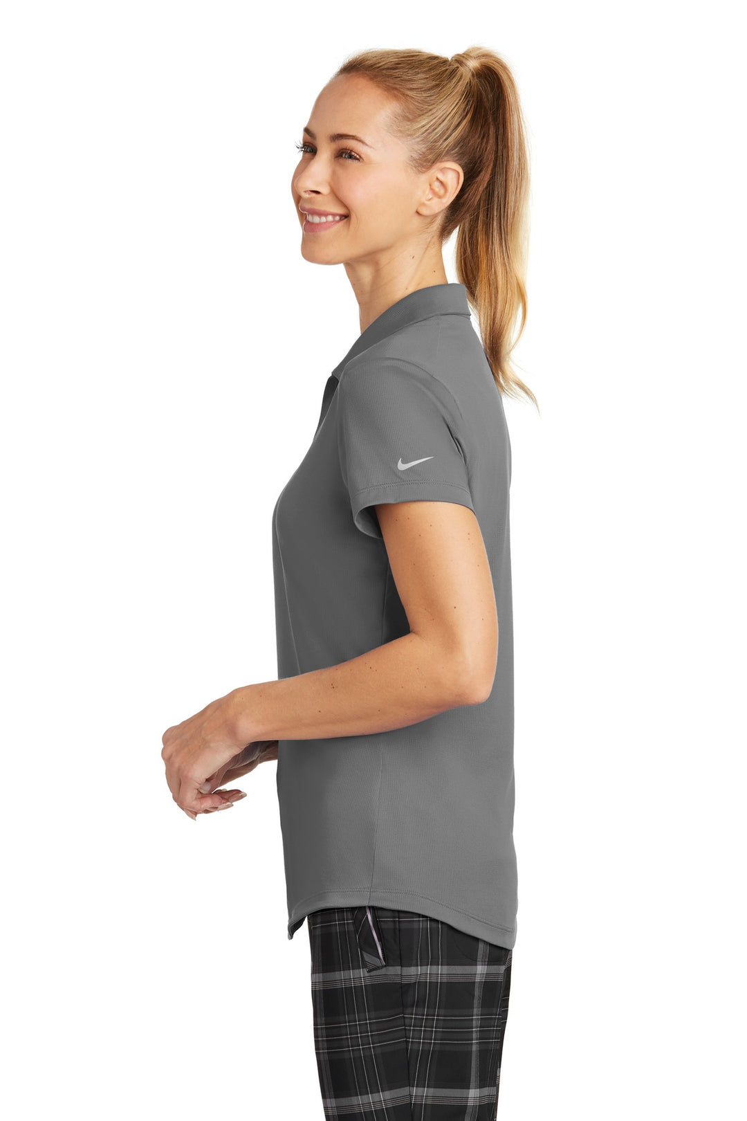 Dark Grey Nike Women's Dri-FIT Legacy Polo. 838957