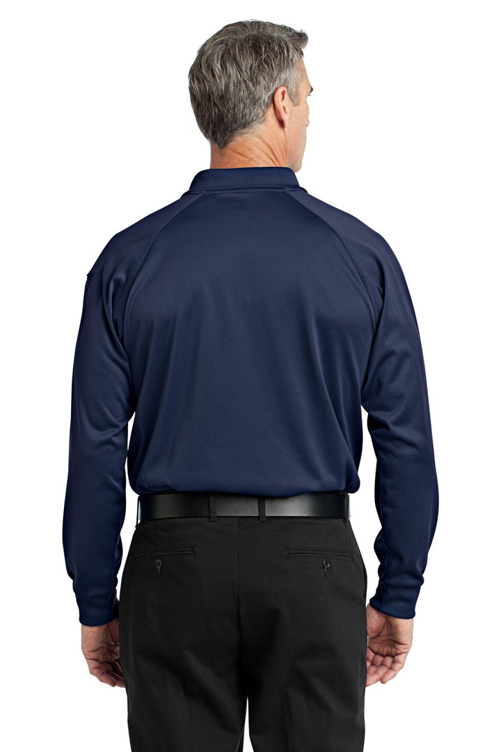 Dark Navy CornerStone - Select Long Sleeve Snag-Proof Tactical Polo. CS410LS