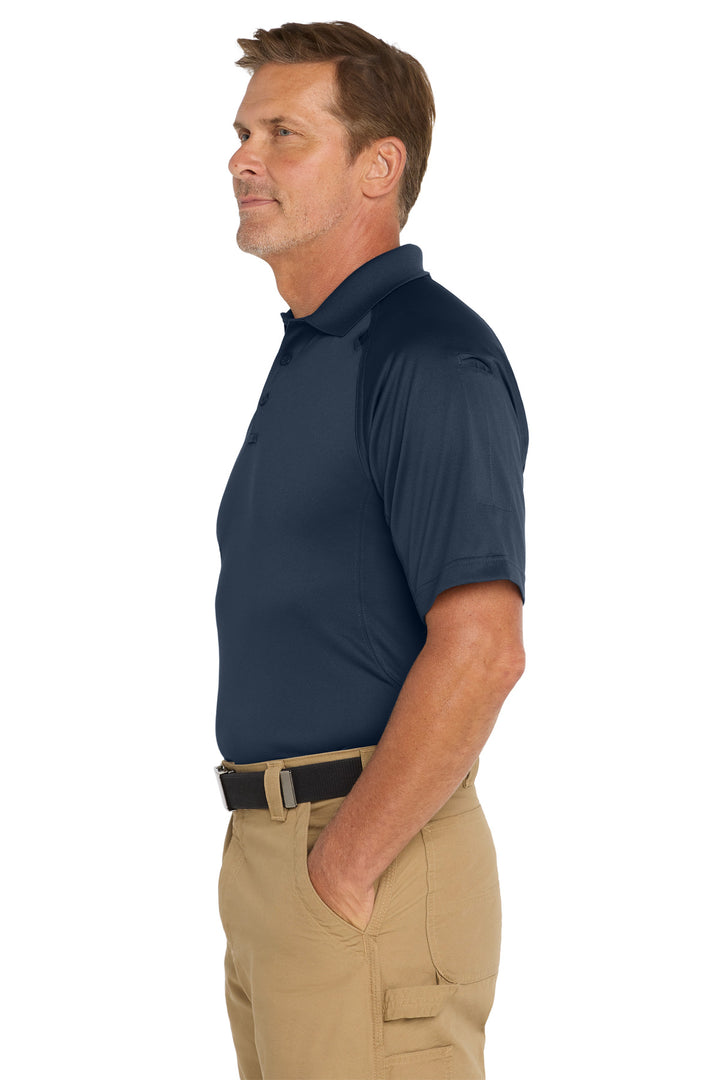 Dark Navy CornerStone Tall Select Snag-Proof Tactical Polo. TLCS410