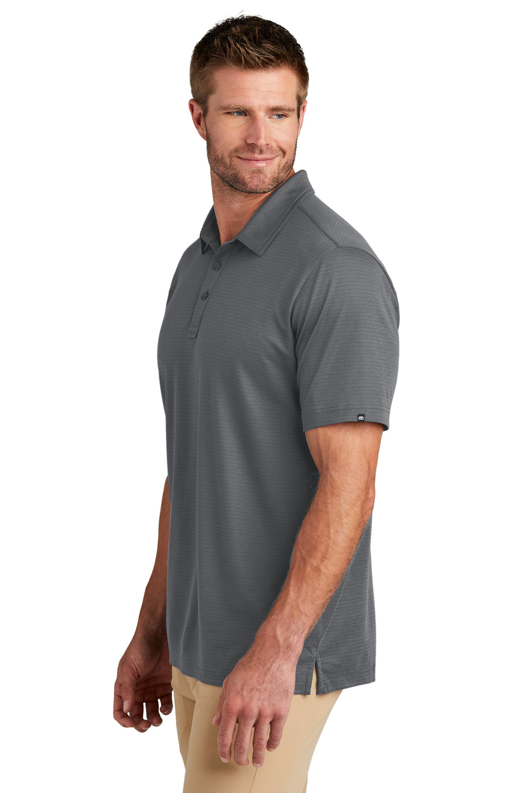 DarkGrey TravisMathew Bayfront Solid Polo TM1MY399