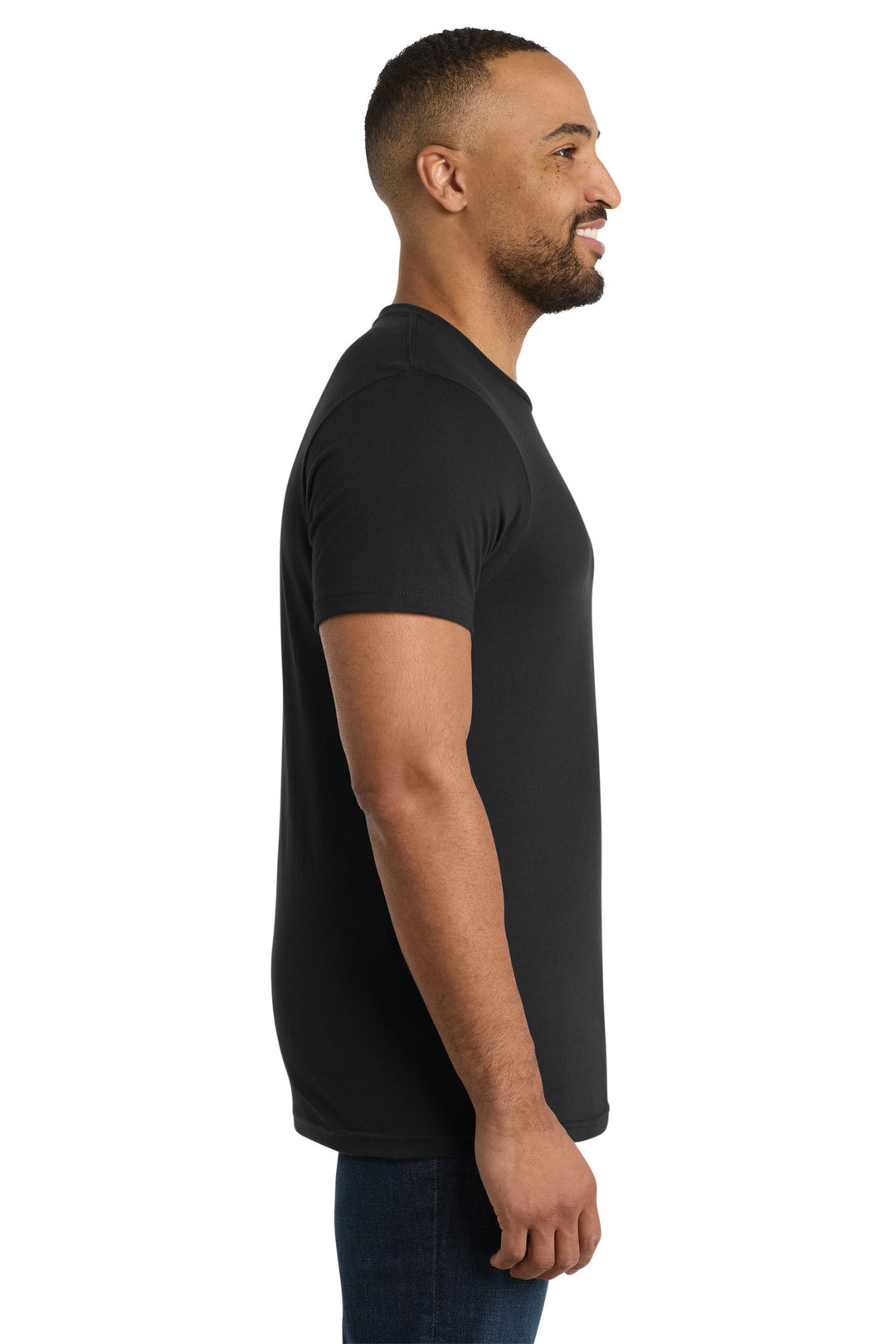 Deep Black Port & Company Bouncer Tee PC600