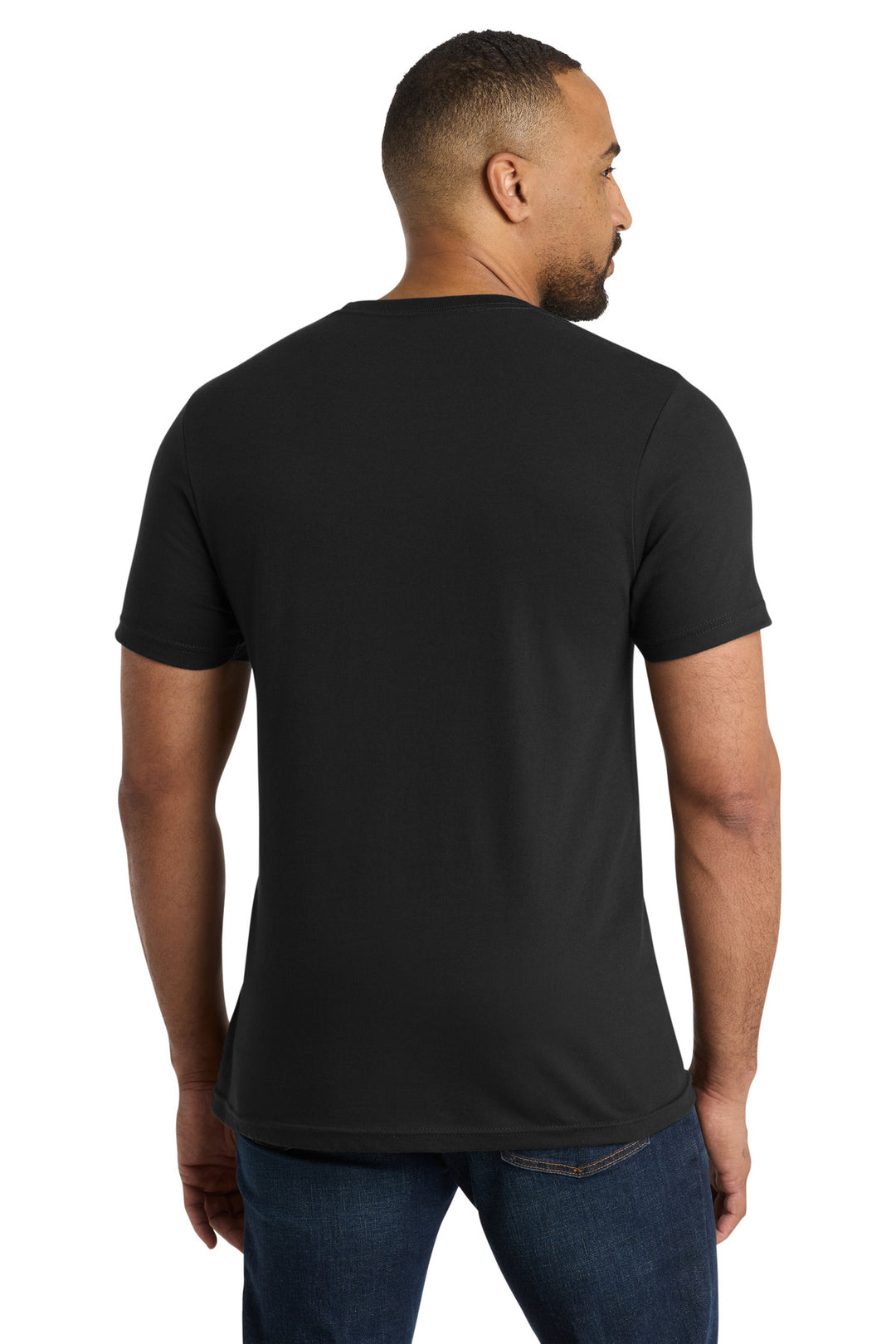 Deep Black Port & Company Bouncer Tee PC600