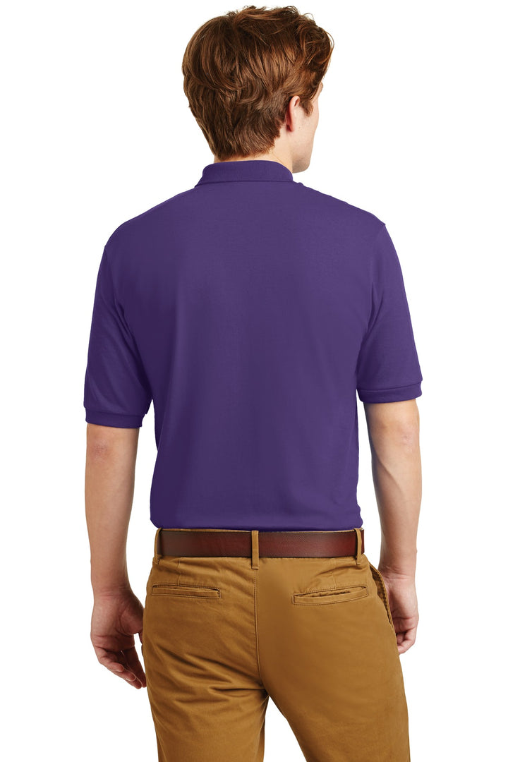 Deep Purple Jerzees Dri-Power Sport Shirt. 437M
