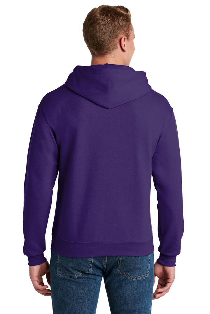 Deep Purple Jerzees NuBlend Pullover Hooded Sweatshirt. 996M