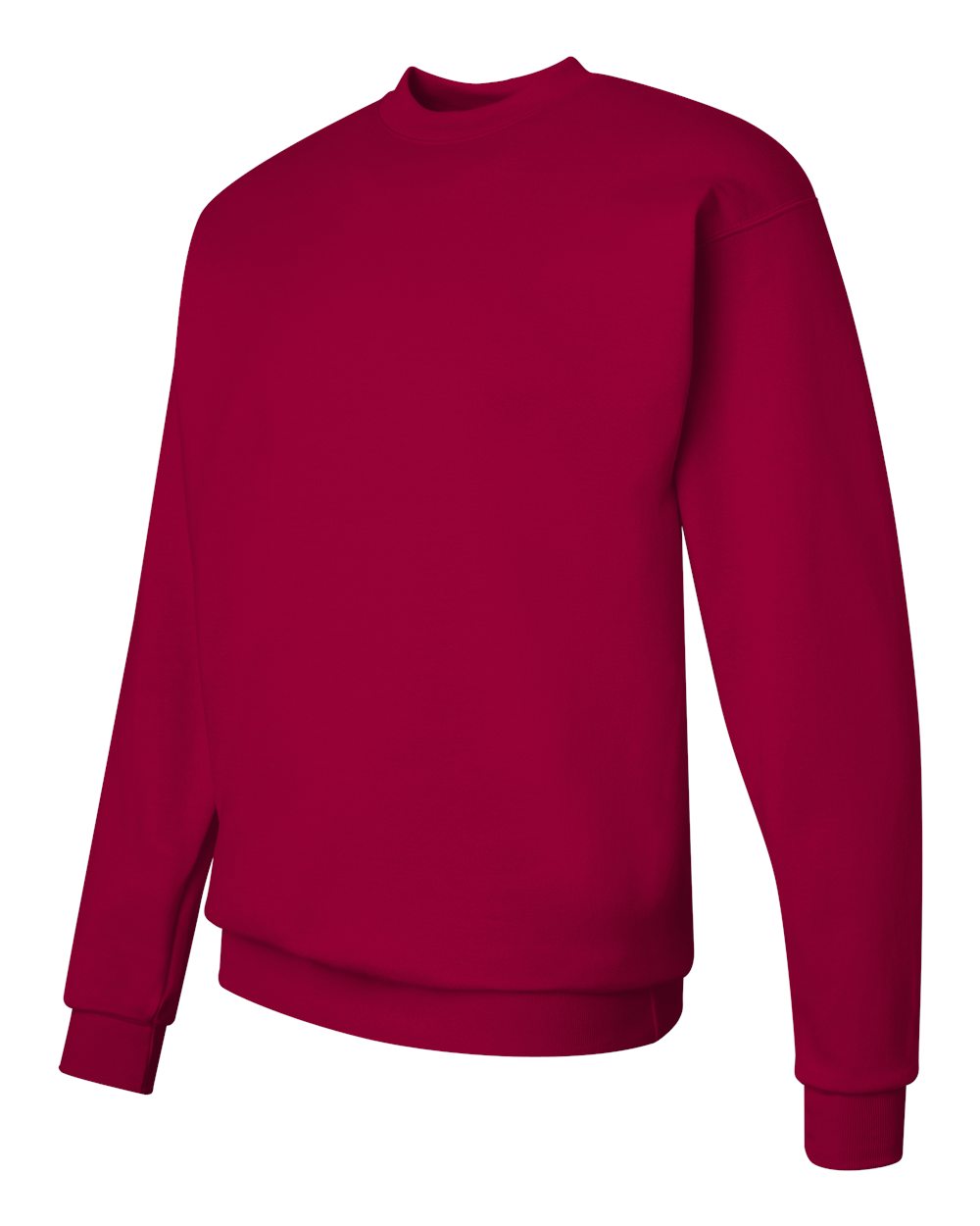 Deep Red Ecosmart® Crewneck Sweatshirt - P160