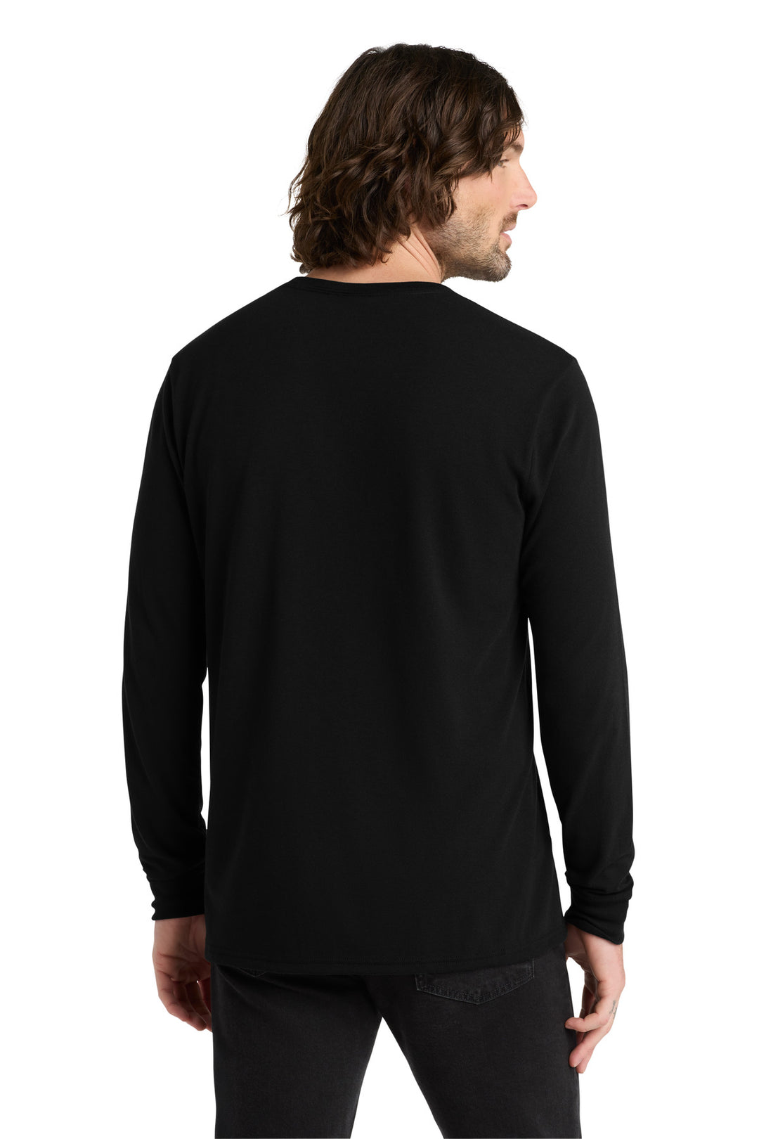 DeepBlack Allmade Unisex Tri-Blend Long Sleeve Tee AL6004