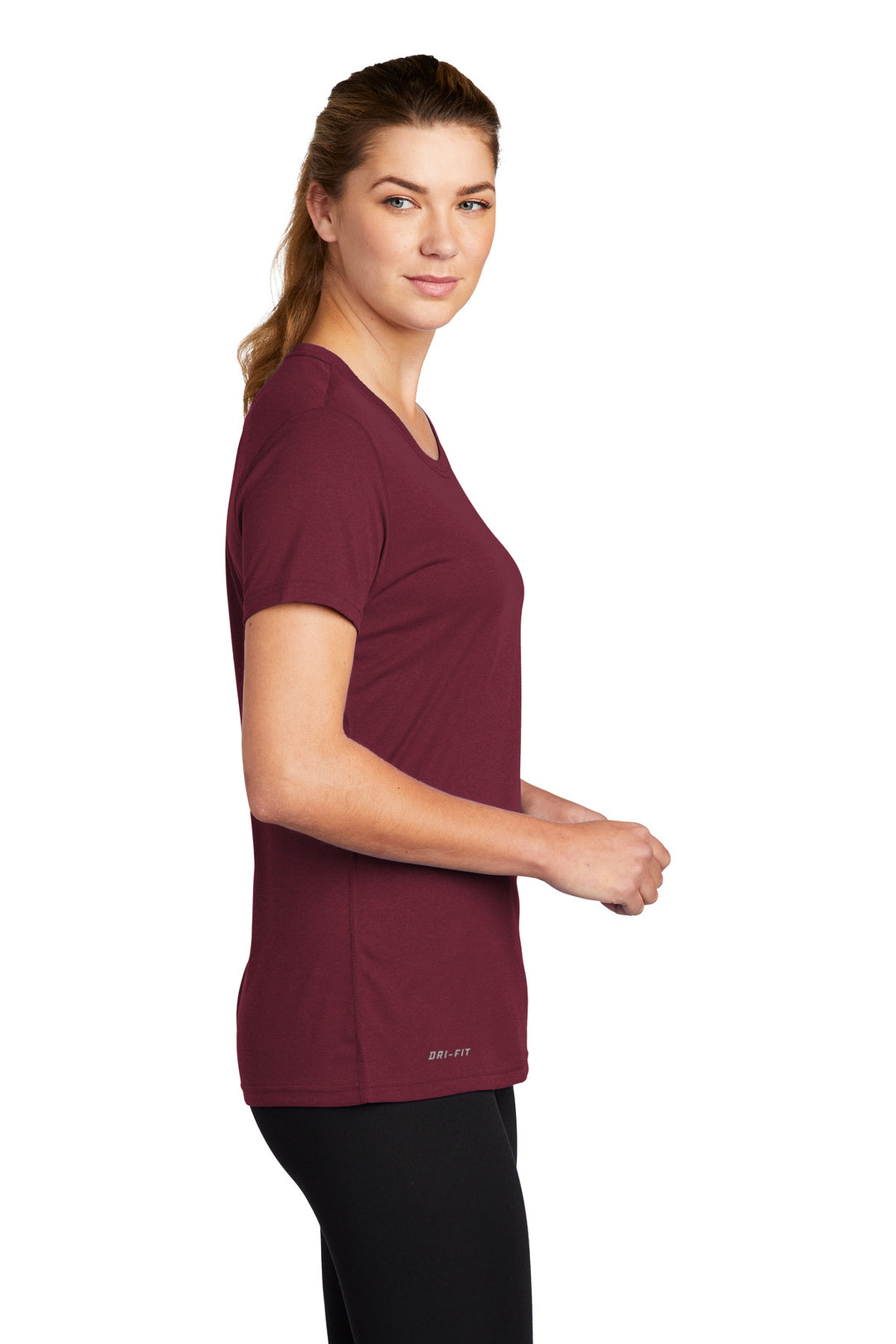 DeepMaroon Nike Women's Team rLegend Tee DV7312