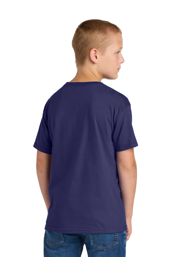 DeepPurple Jerzees Classics Youth Cotton T-Shirt 363Y