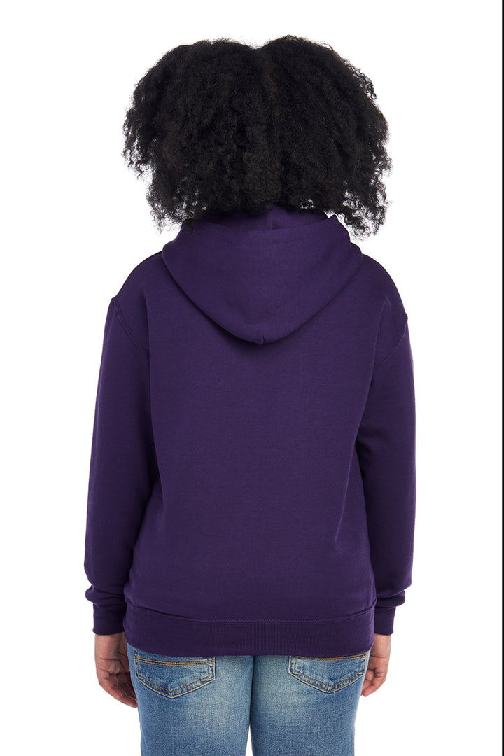 DeepPurple Jerzees - Youth NuBlend Pullover Hooded Sweatshirt. 996Y