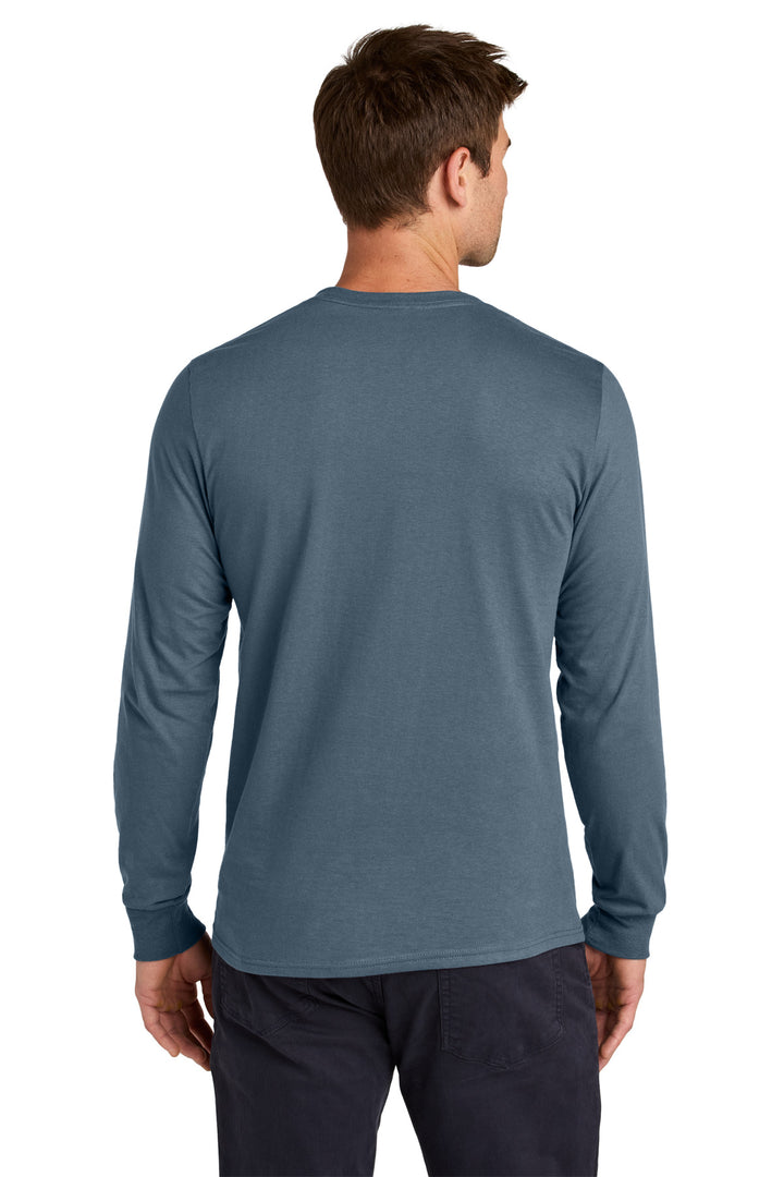 Denim Jerzees Classics Unisex Cotton Long Sleeve T-Shirt 363L