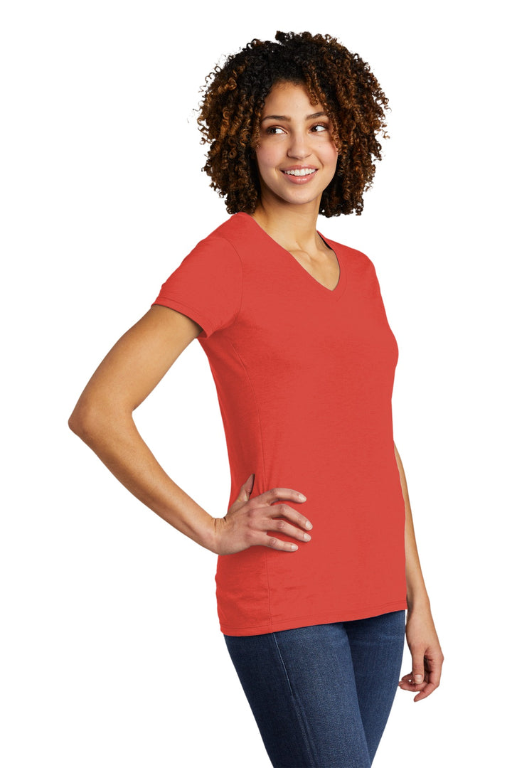 DesertSun Allmade Women's Tri-Blend V-Neck Tee AL2018