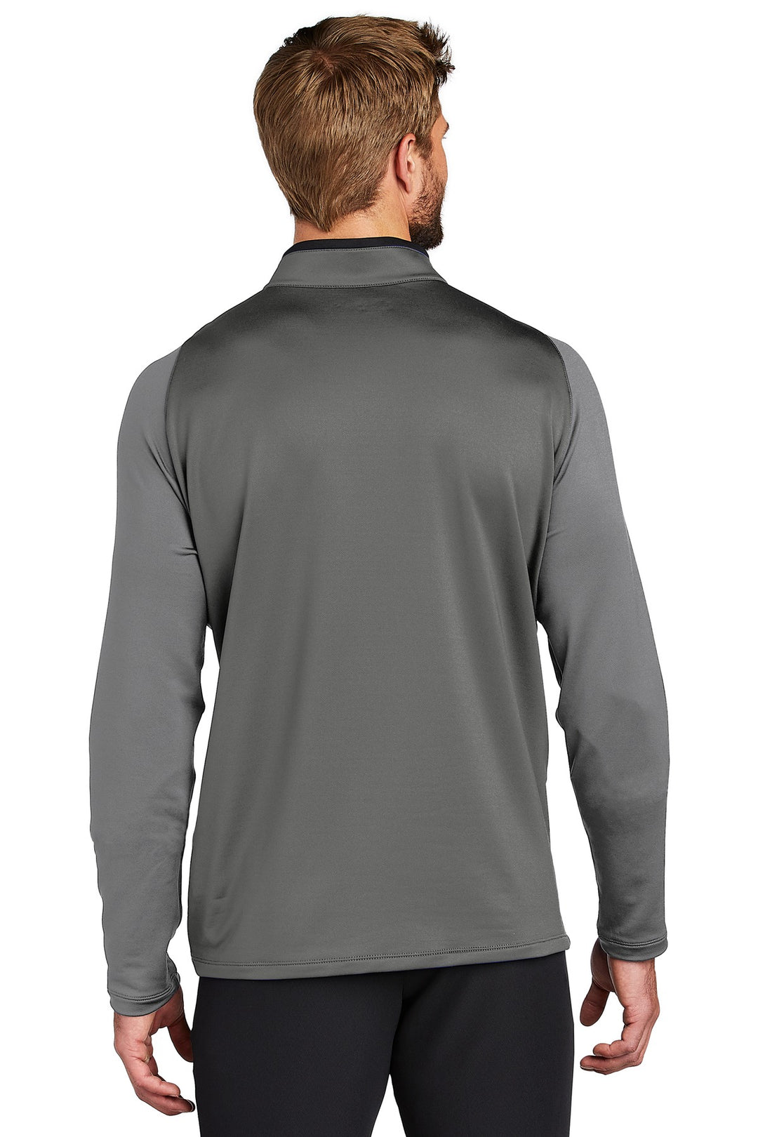 DkGy/ClGy/Volt Nike Dri-FIT Stretch 1/2-Zip Cover-Up. 779795